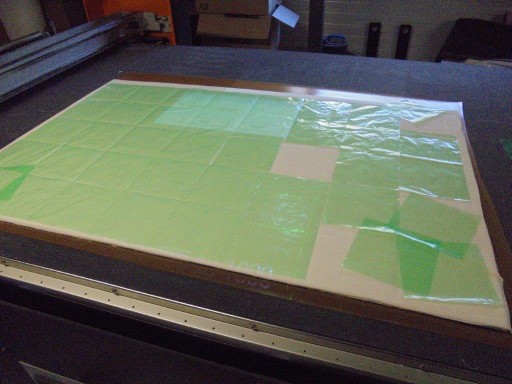 Cutting fabric for masks