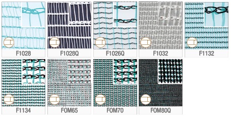 Filet d'ombrage monofilament