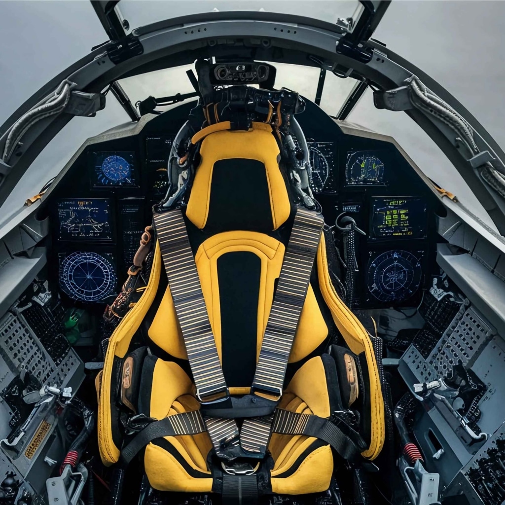 Avion de Chasse Tissu Technique
