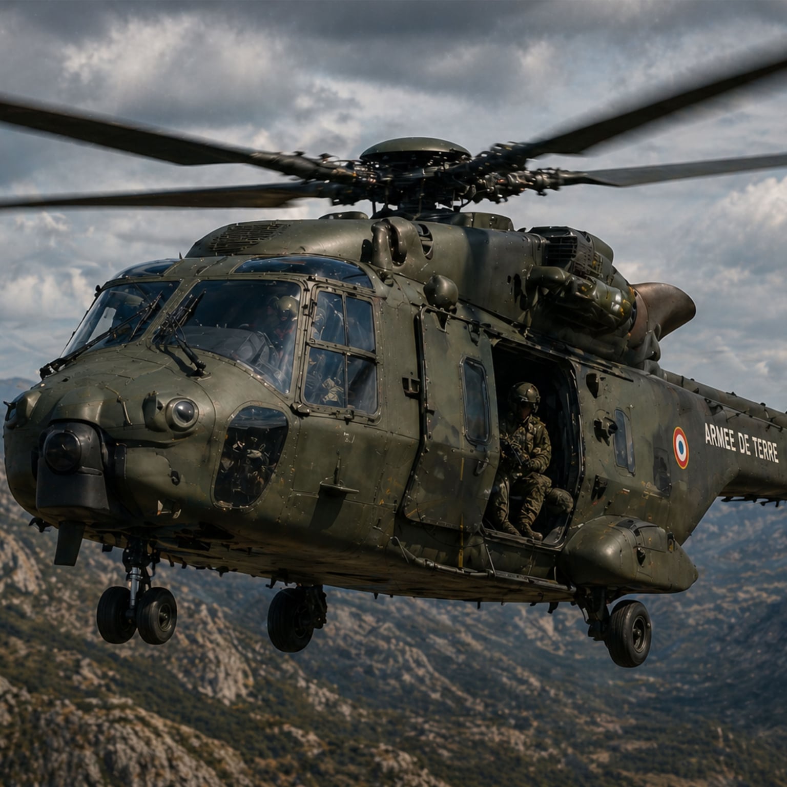 Hélicoptère En Composites