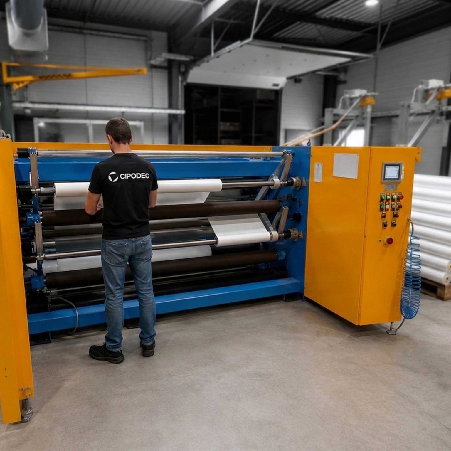 Machine De Découpe De Bobines Cipodec