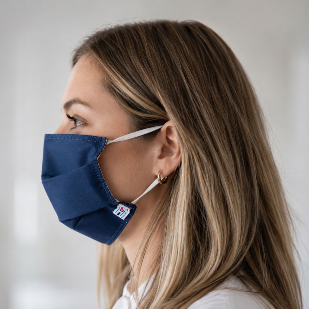 Masque sanitaire anti covid made in France