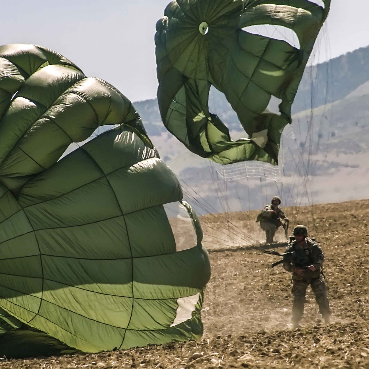 Parachute Militaire Tissu Technique