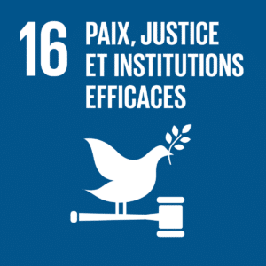 ODD 16 Paix justice et institutions efficaces
